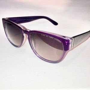 Marc Jacobs purple sunglasses